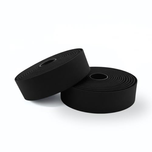 REDSHIFT Really Long Bike Handlebar Tape for Road Bikes, Gravel, Fixie Bicycles Drop Bar Handle Wrap, Ergonomic Comfort Cycling Accessory, 315cm Long, Black Color - Image 1