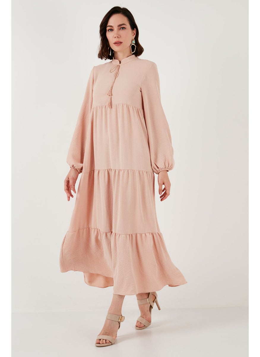 Modest Regular Fit High Collar Long Dress Women's Dress 611EL545 - pzsku/Z6E42F96F732D4653872EZ/45/_/1725789978/e253b21e-51e6-4e0c-89b4-12ad9e3c2f05