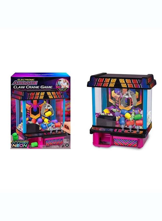 Ambassador Electronic Arcade Claw Crane Game (Hyper Neon Black Series) - Image 4