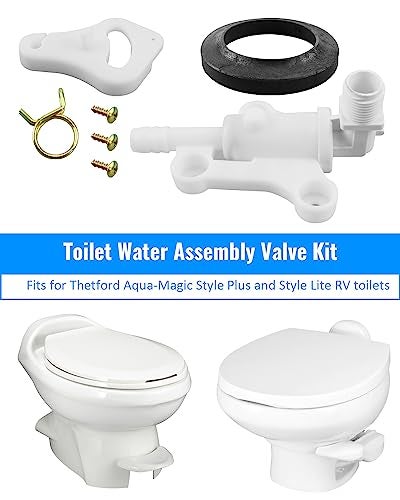 Nahntaipy Toilet Water Valve 34100 Kit Compatible with Thetford AquaMagic Style Lite and Style Lite Plus - Image 3