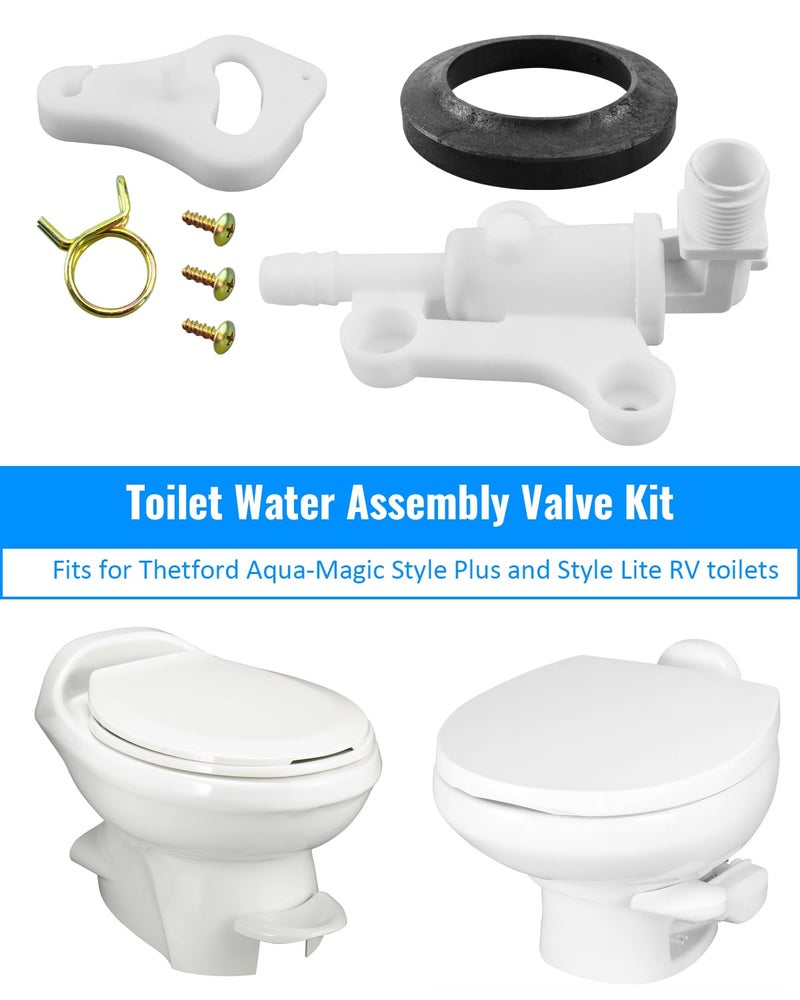 Nahntaipy Toilet Water Valve 34100 Kit Compatible with Thetford AquaMagic Style Lite and Style Lite Plus - Image 4