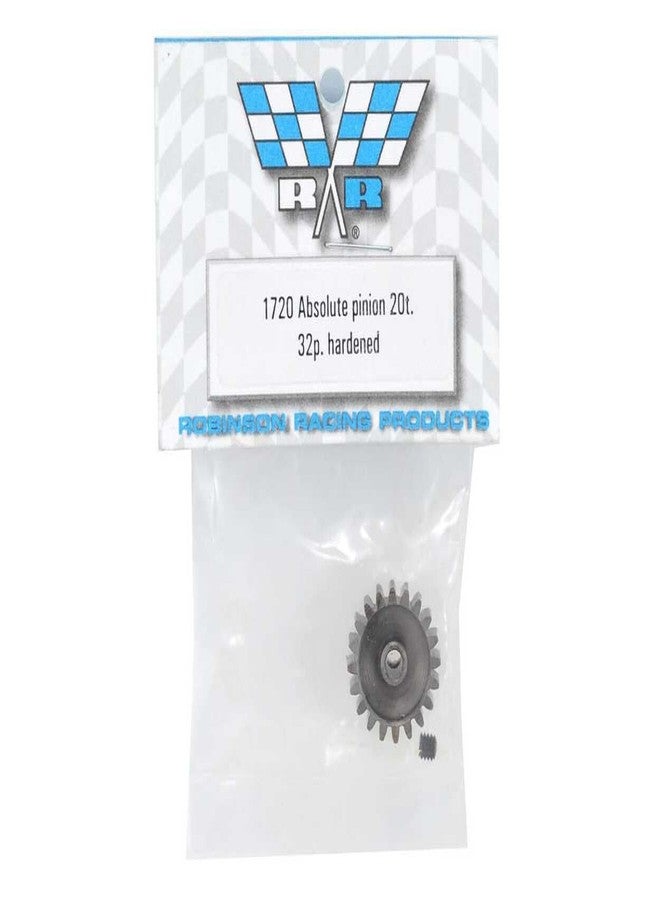 Robinson Racing Products Hardened 32P Absolute Pinion 20T RRP1720 Gears & Differentials