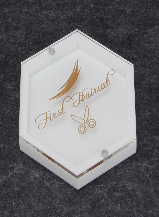 Lxmxgk Acrylic Baby's First Keepsake Box, Newborn Essentials Must Haves Memory Box, Baby Memory Souvenir Collection Box, New Parent Newborn Baptismal Birthday Gift for Mementos - Image 3