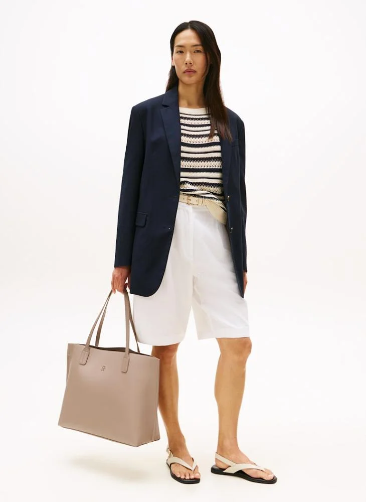 TOMMY HILFIGER Logo Detailed top handle Distinct Tote