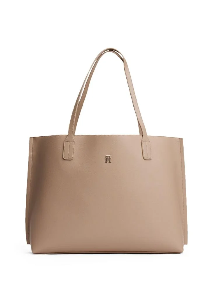 TOMMY HILFIGER Logo Detailed top handle Distinct Tote