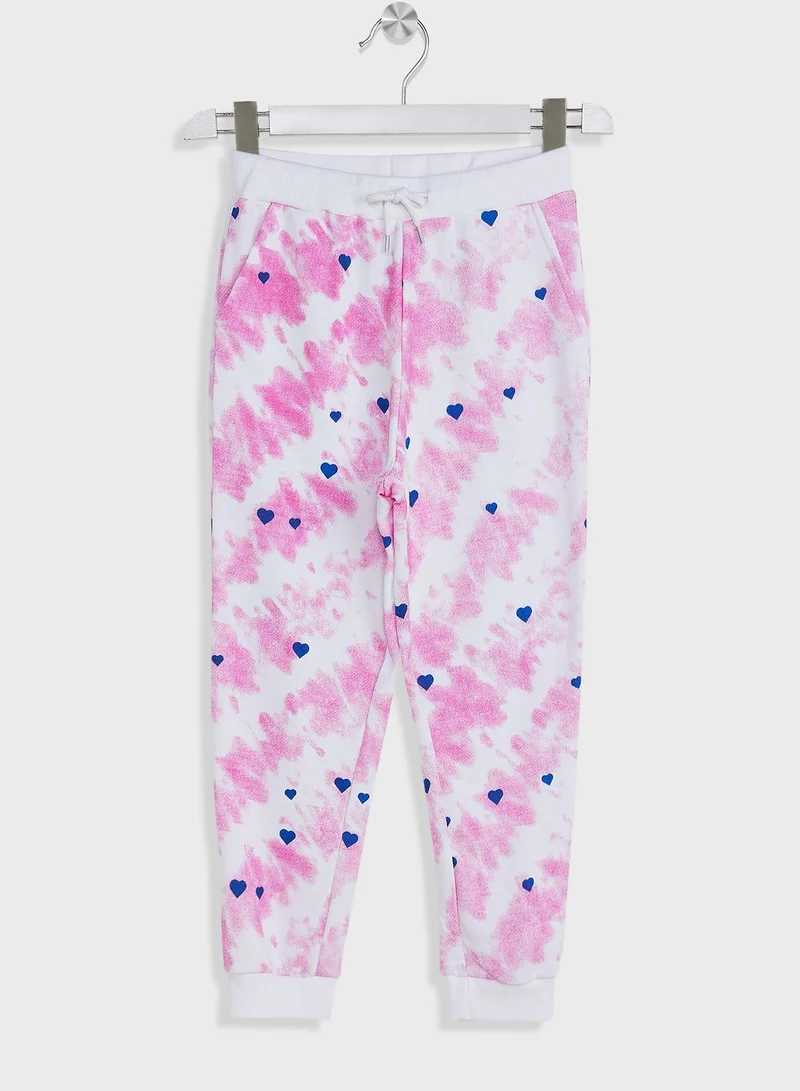 Pinata Casual T-Shirt & Joggers Set For Girls