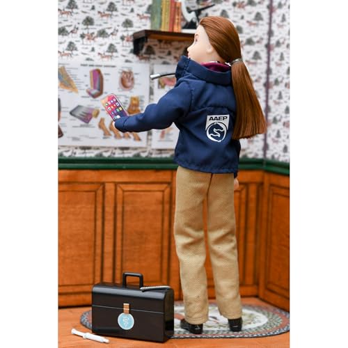 Breyer Horses Traditional Series Accessories Veterinarian Riley with Vet Kit Doll Model 561 - Image 5