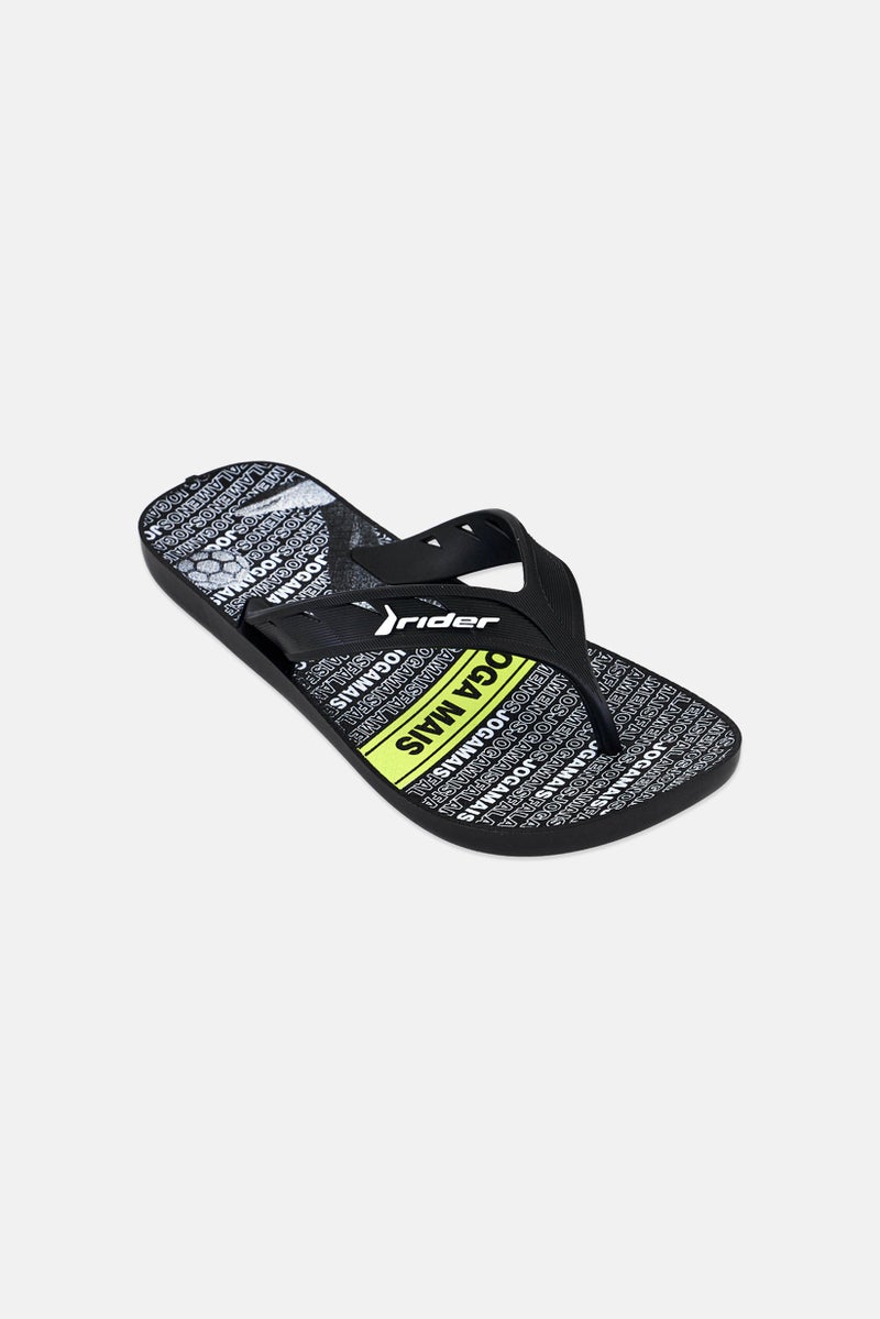 RIDER Kids Boy Rider Street Slip On Slippers, Multicolor - Image 1