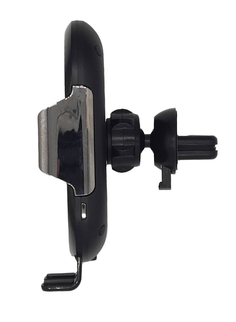 كابتن تيك شاحن سيارة لاسلكي يعمل بالأشعة تحت الحمراء، تحويل التردد الذكي، مخرج هواء، حامل هاتف محمول، حامل هاتف، مشبك دعم مناسب للشحن اللاسلكي للهواتف المحمولة - Image 5