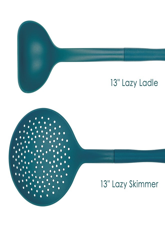 راتشل راي مجموعة أدوات مطبخ من رايتشل راي، قطعتان، لون أزرق مخضر - Image 2