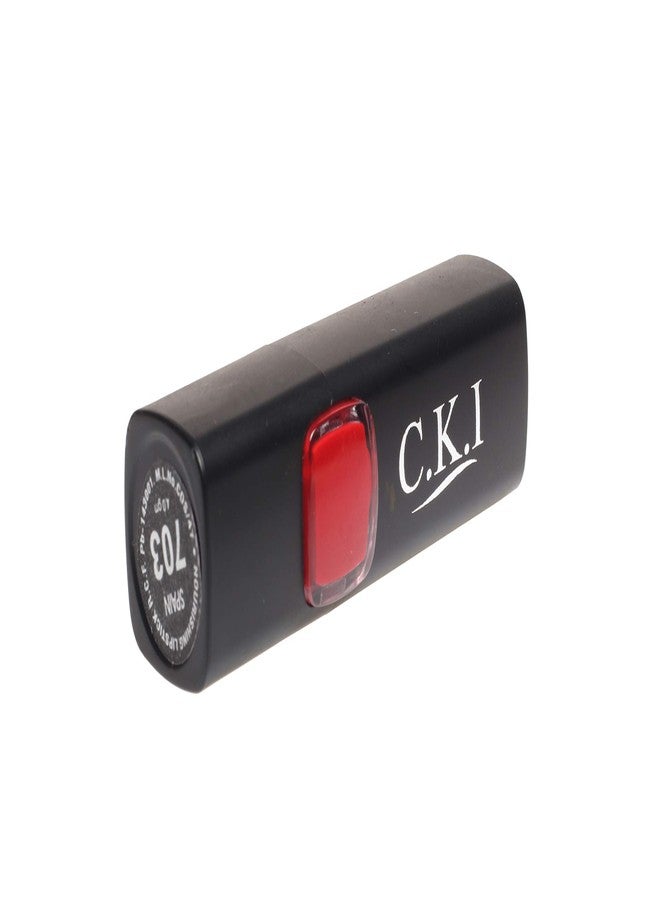 C.K.I Matte Hot As Red Lipstick Spain for Women 703 - Image 4