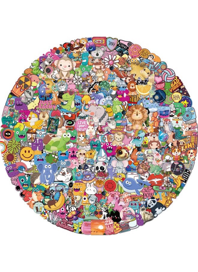 Aresvns - Temporary Tattoo for Kids,300+ PCS Cute Mixed Style Cartoon Fake tattoos for boys girls,Waterproof, last long,non-toxic and easy to remove,Animals Fruits Number Dinosaurs Rabbits Ect - Image 1