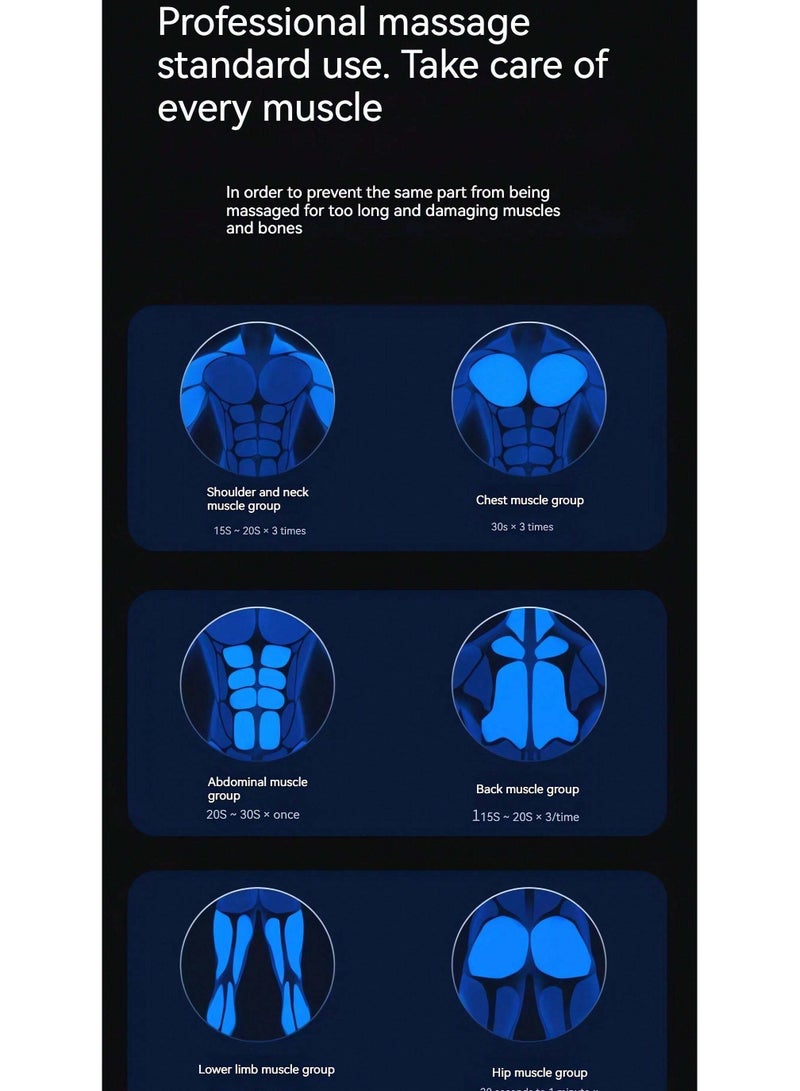 ASIV Small Massage Gun Deep Tissue, Portable Electric Deep Tissue Percussion Massager Gun - Image 2