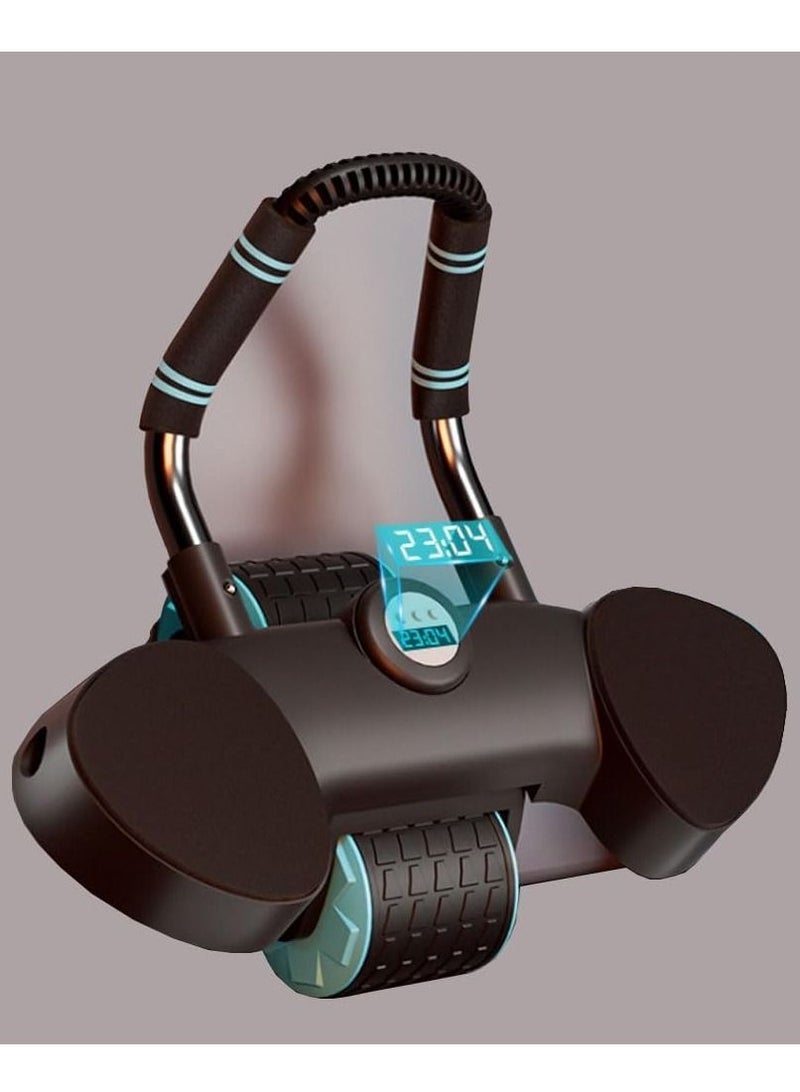 العضلات البطنية بكرة 4D الأساسية الحيوية المدربين مع الكوع دعم skidproof التعامل مع العضلات البطنية بكرة المستخدمة في تدريب العضلات البطنية بكرة BLK - Image 2