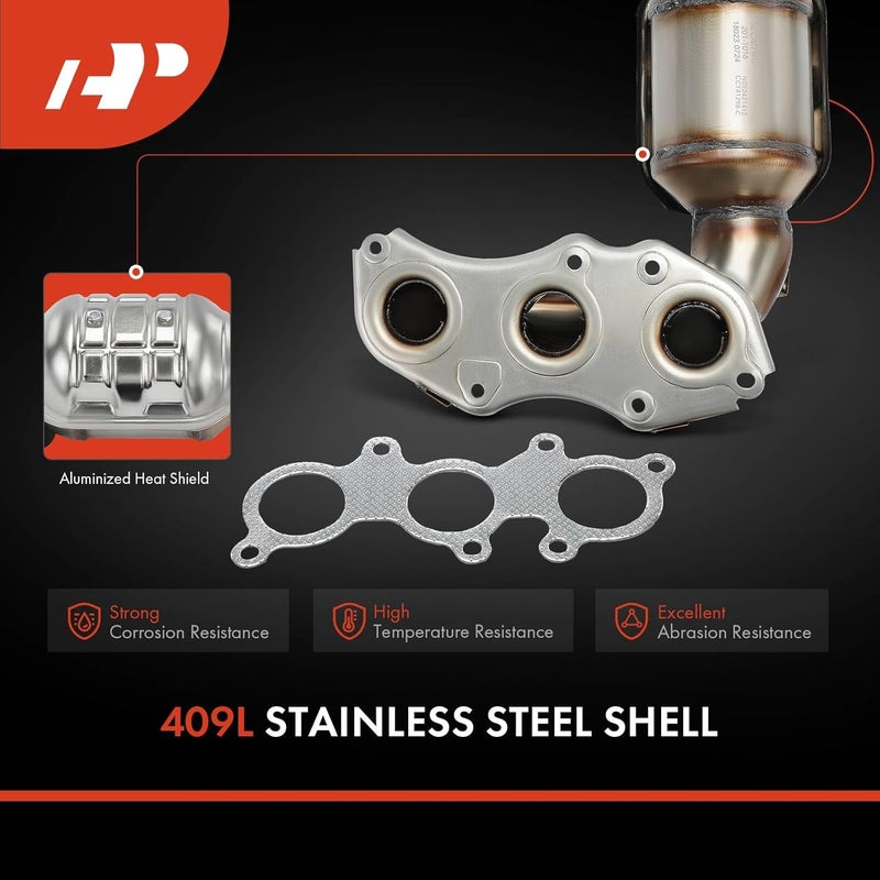 A-Premium Exhaust Manifold Catalytic Converter with Gasket Kit - Image 5
