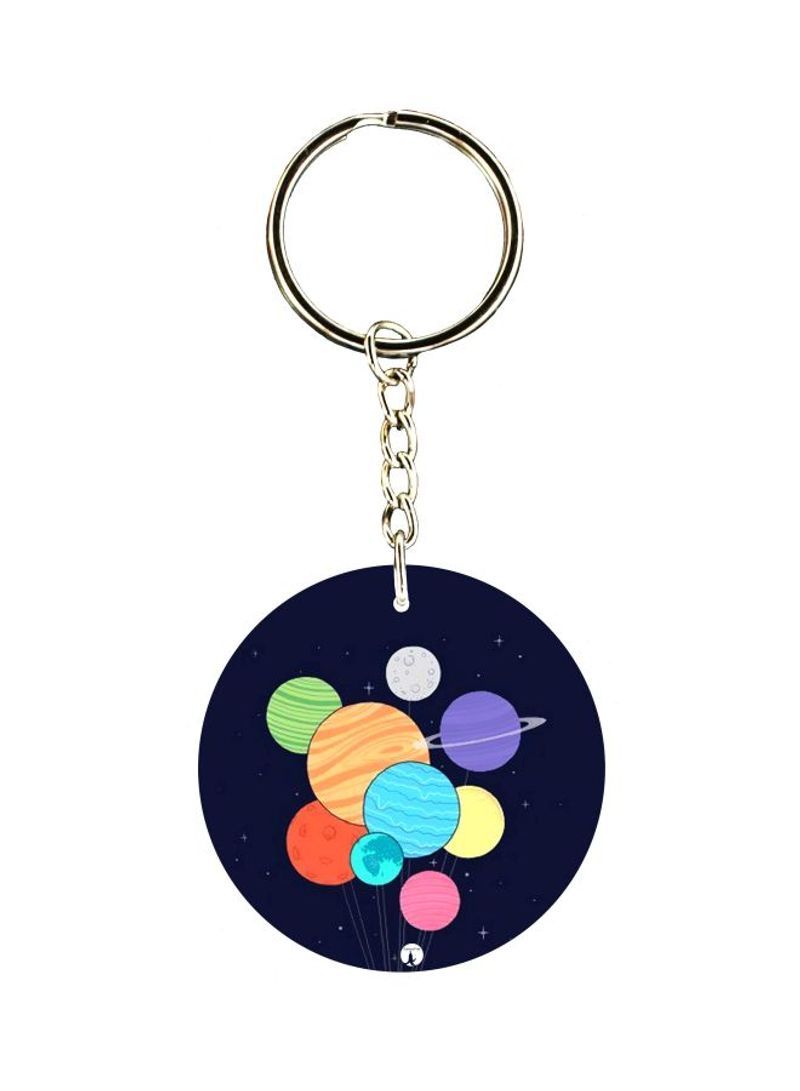 RKN Balloon Printed Keychain