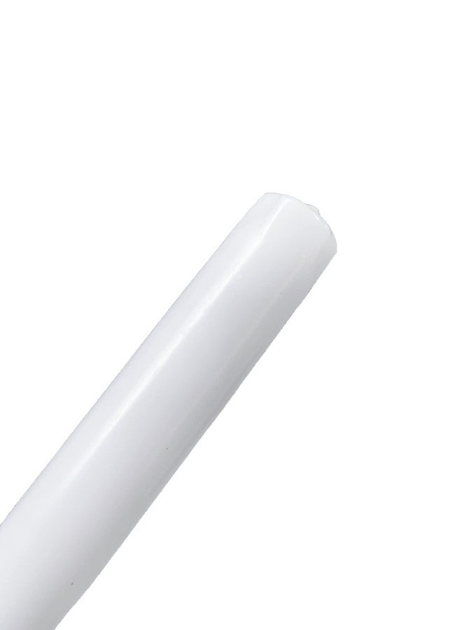 D'light Online White Taper Candles, 10 Inch Premium Quality Candles Hand-Dipped Tapered Candles, Dripless, Smokeless and Unwrapped Bulk Pack for Events - Set of 12 (10 Inch, White) - Image 3