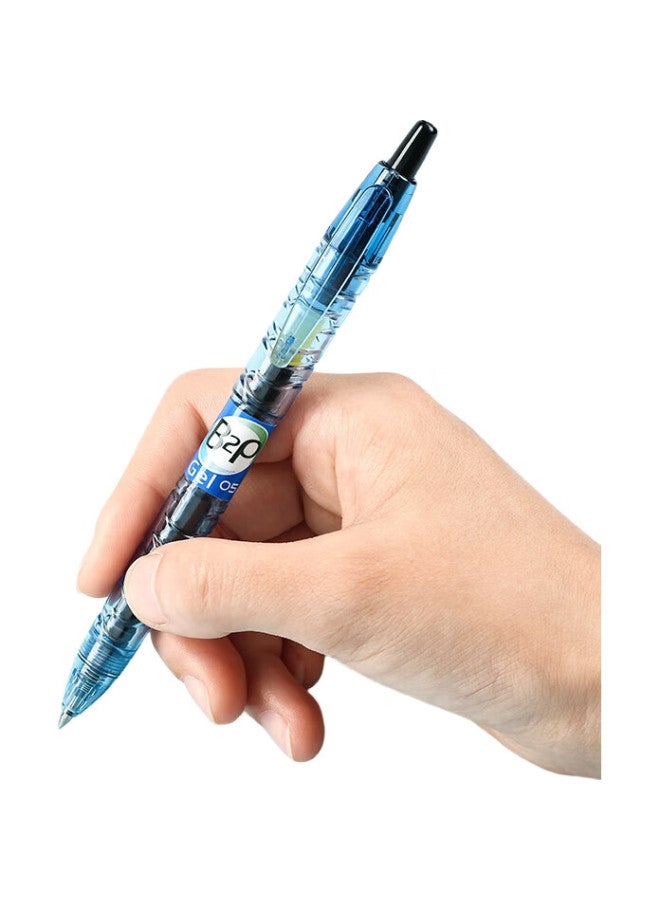 Pilot Blue 0.5Mm Gel Pen B2P-5 Eco-Friendly Large Capacity Water Bottle Pen Pack Of 10 - Image 1