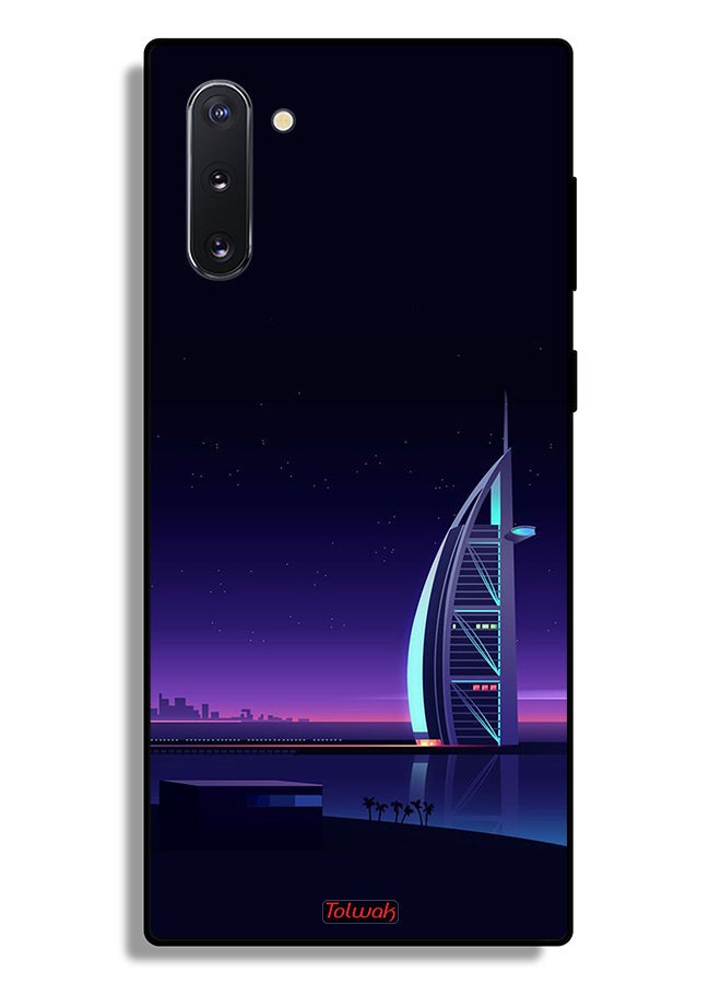 Tolwak Samsung Galaxy Note 10 Protective Case Cover Burj Arab Digital Art - Image 2