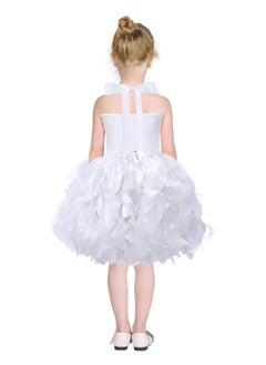 SYOSI Tutu Dress for Girls Sparkly Sequin Tulle Princess Birthday Party Prom Outfit Toddler Girls Sneaker Ball Gown Dresses Tulle Ballet Ballerina Costume for Dance 6T  - Image 3