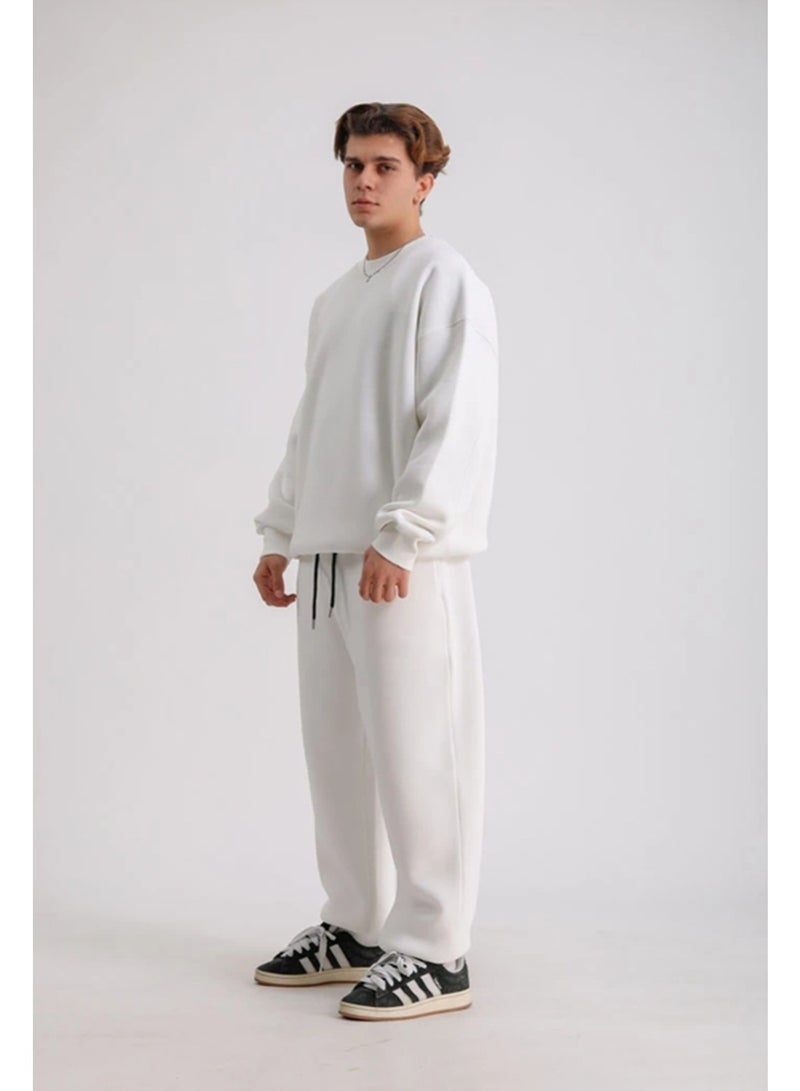 Galata Fabrica Unisex Premium Oversize Sweatpants with adjustable cords at ankles - Image 4