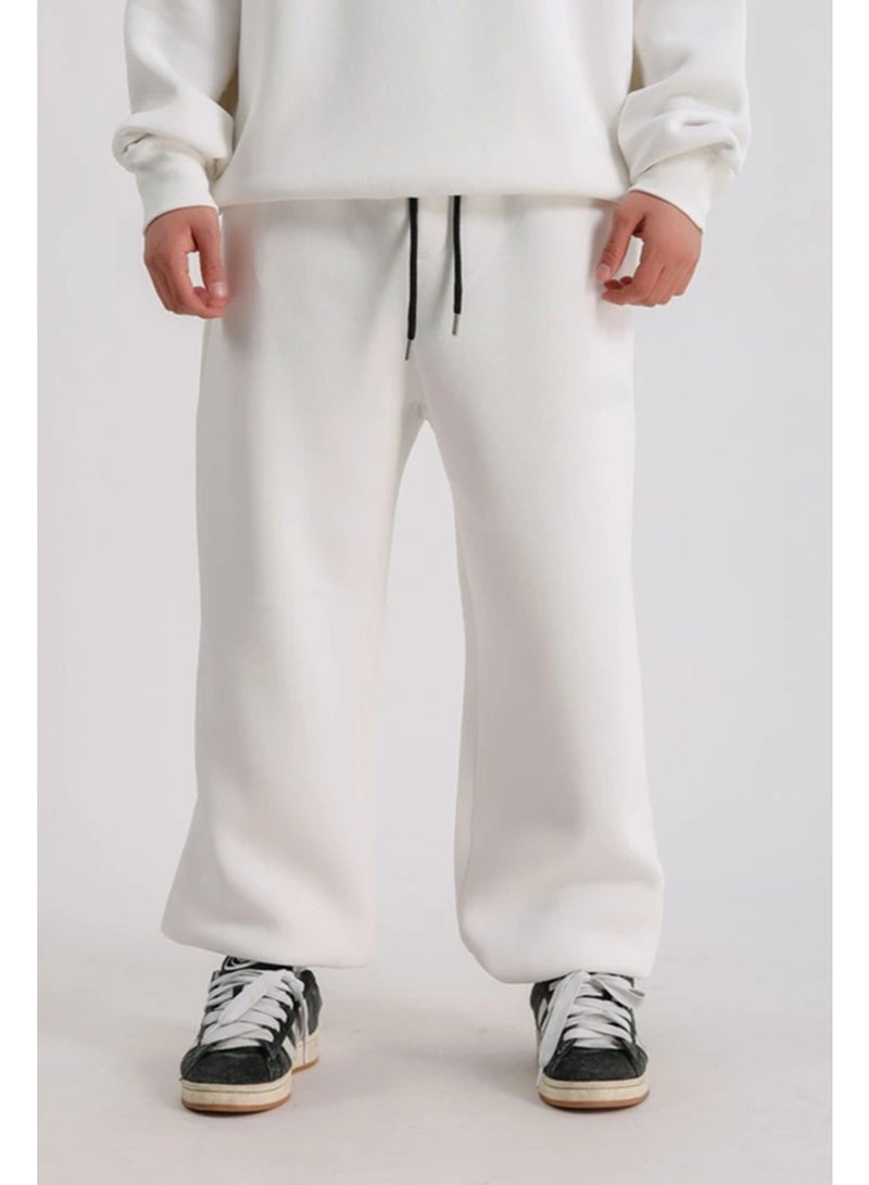 Galata Fabrica Unisex Premium Oversize Sweatpants with adjustable cords at ankles - Image 2