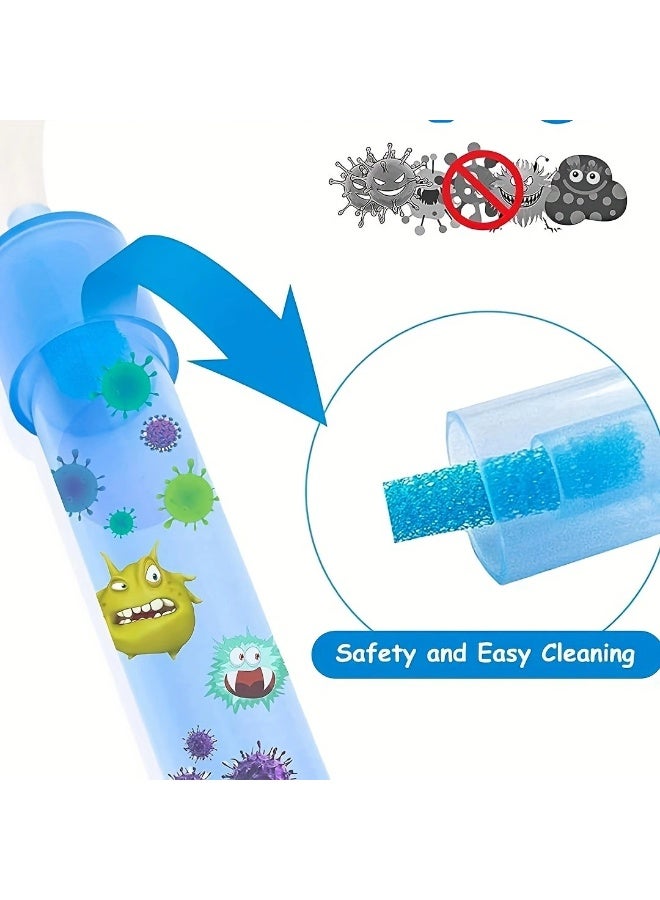 السيد باندا شفاط أنف الطفل مع 20 فلترًا ومشبك مخاطي واحد، صندوق تخزين، شفاط أنف الطفل، شفاط أنف الطفل، منظف سريع وآمن للأنف - Image 5