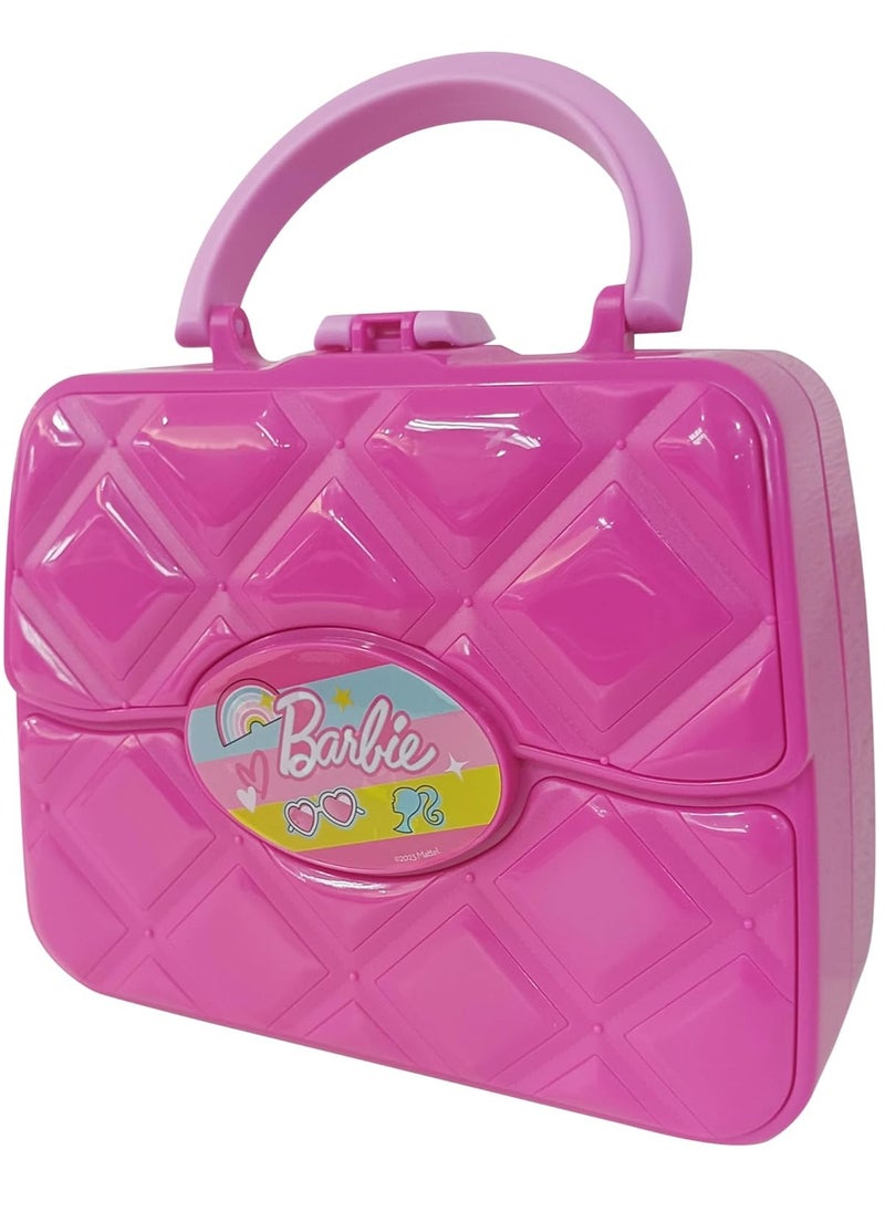 Barbie Barbie 5 Decks Sliding Handbag with Makeup  - Image 3