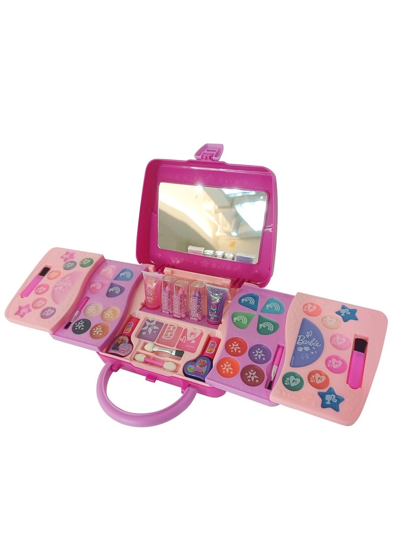 Barbie Barbie 5 Decks Sliding Handbag with Makeup  - Image 2