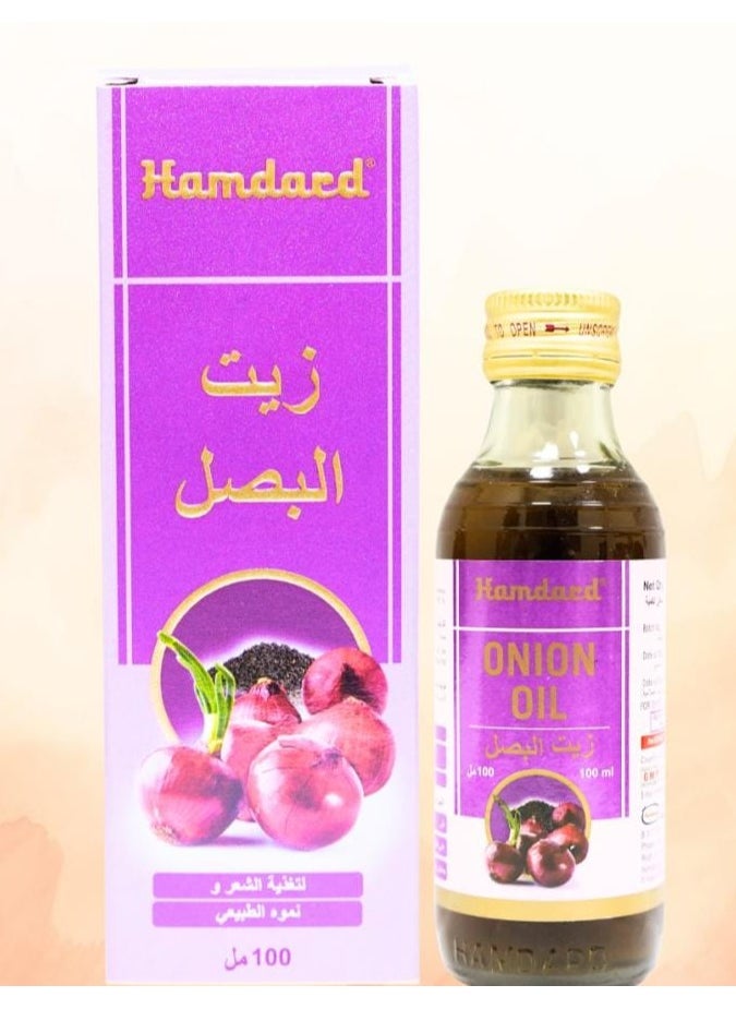 Hamdard Onion oil for hair nourishment and natural growth 100ml 