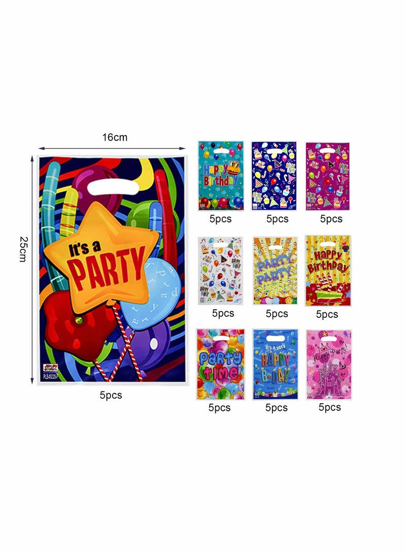 KASTWAVE Kids Party Favors Bags Birthday Goodie Candy Bags Party Goody Favor Bags for Kids Birthday - Image 2