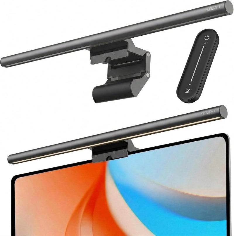 Yeelight Monitor Light Bar 40 cm with Wireless Remote Control, Computer Monitor Lamp, 250LM Anti-Glare Eye Protection LED Monitor Lamp, USB Desk Lamp for Home Office PC, Continuously Dimmable - Image 1