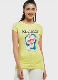 Crew Neck Graphic T-Shirt