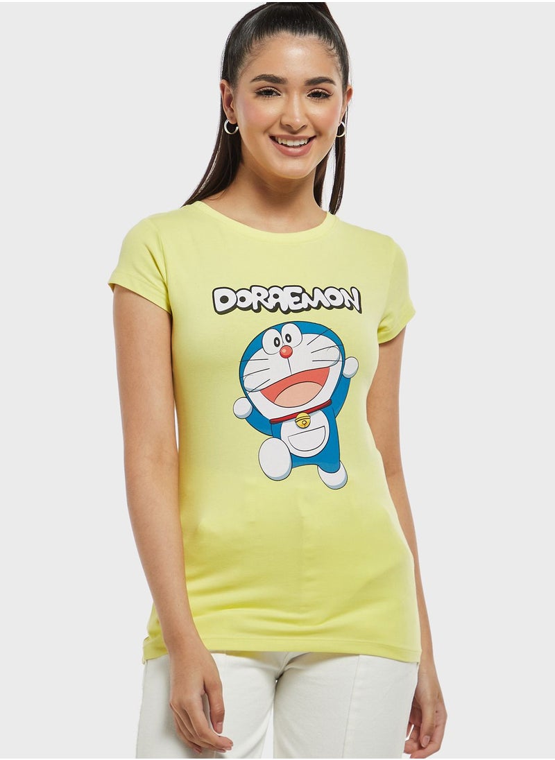 SP Characters - Crew Neck Graphic T-Shirt - Image 1