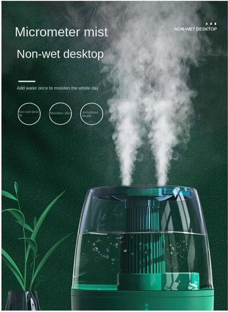 Mi VAZA - Cool Mist Humidifier, 6.8L Adjustable Fog Automatic Shutdown Essential Oil Diffuser, Portable Ultrasonic Humidifier Mist Vaporizer, Quiet Large Capacity Air Atomizer For Home Office, (White) - Image 1