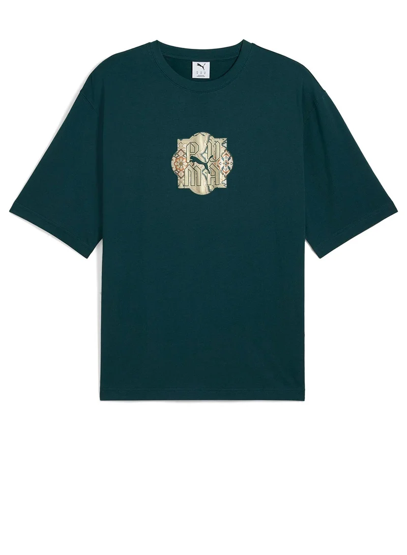 PUMA  Vintage Prep Boxy T-Shirt for Men | Best Price UAE