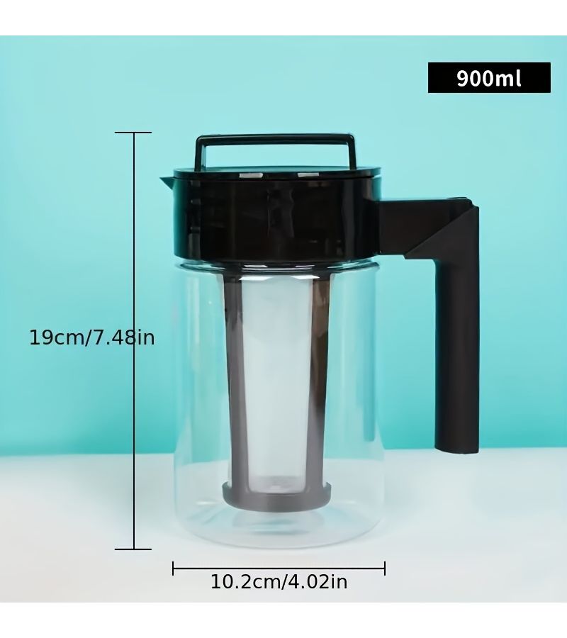 67.63oz Cold Brew Iced Coffee Maker with Filter and Handle - Image 3