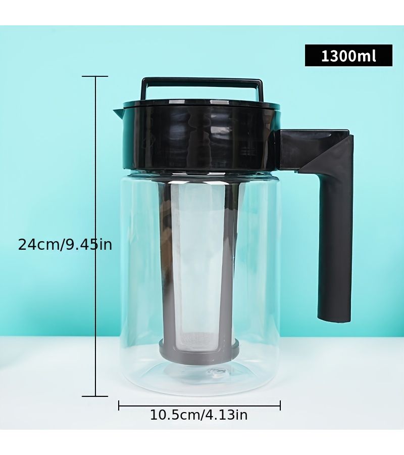 67.63oz Cold Brew Iced Coffee Maker with Filter and Handle - Image 4