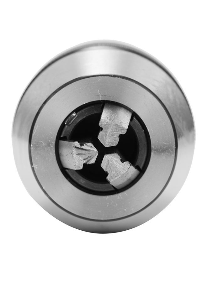 NIBEMINENT Handle Tightened For Lathe Drill Chuck Black/Silver - Image 5