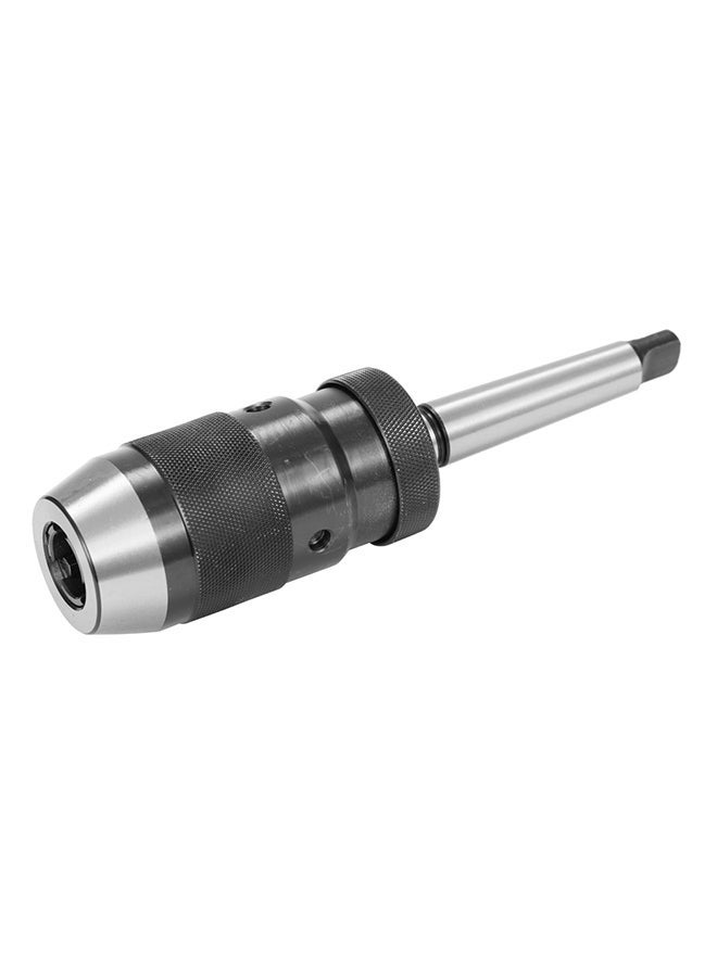 NIBEMINENT Handle Tightened For Lathe Drill Chuck Black/Silver - Image 2