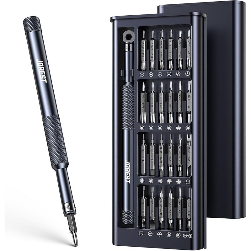 JOREST 52 in 1 Precision Mechanic Screwdriver Set, Portable Mini Tool with Torx T5 T6 T8 T9, P5, Y00, etc., Repair Kit for Macbook, Laptop, PS4, PS5, PC, iPhone, Glasses, Watches, Switch, Xbox, etc - Image 1