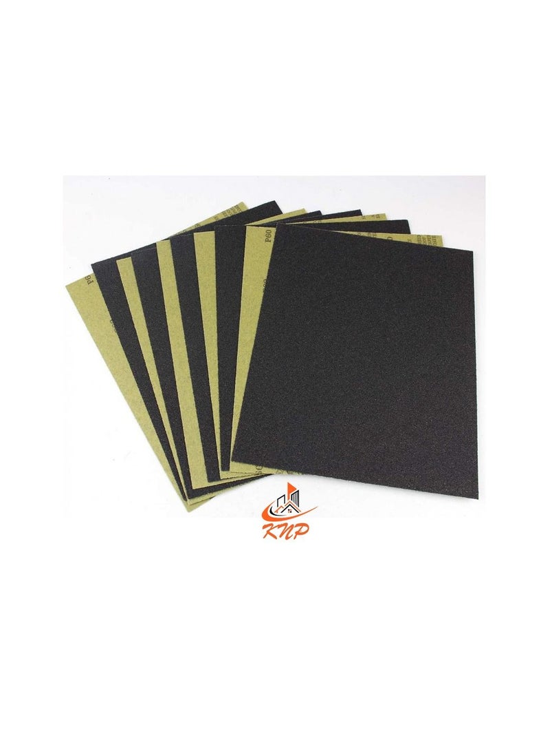 KNP Waterproof Sanding Paper 230 X 280mm - 80 Grit PACK OF 10  - Image 2