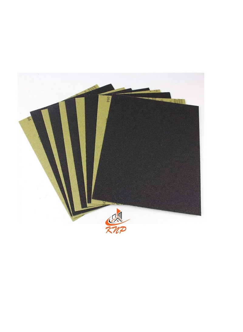 KNP Waterproof Sanding Paper 230 X 280mm - 80 Grit PACK OF 10  - Image 1