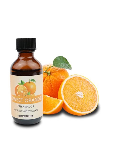 Leela Organic Leela ORANGE 100% Pure Orange Essential Oil, Pure and Natural, Therapeutic Grade Orange Oil(100 Gm) 