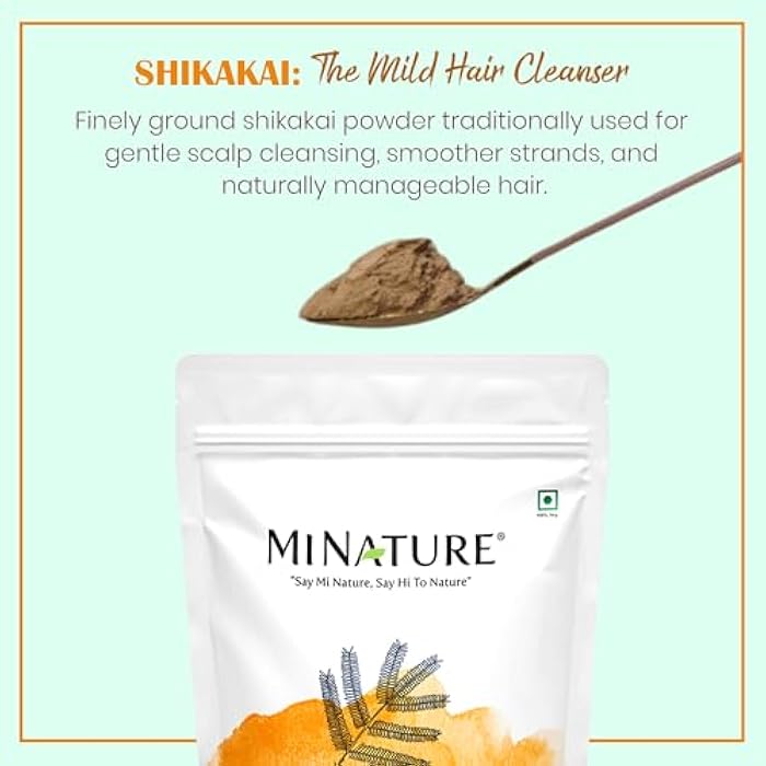 minature مسحوق شيكاكاي المصغر (أكاسيا كونشينا) | بلسم ومنظف شعر ممتاز | للشعر المجعد | لرجال ونساء | مناسب لجميع أنواع الشعر | 227 جرام (8 أونصة) - Image 2