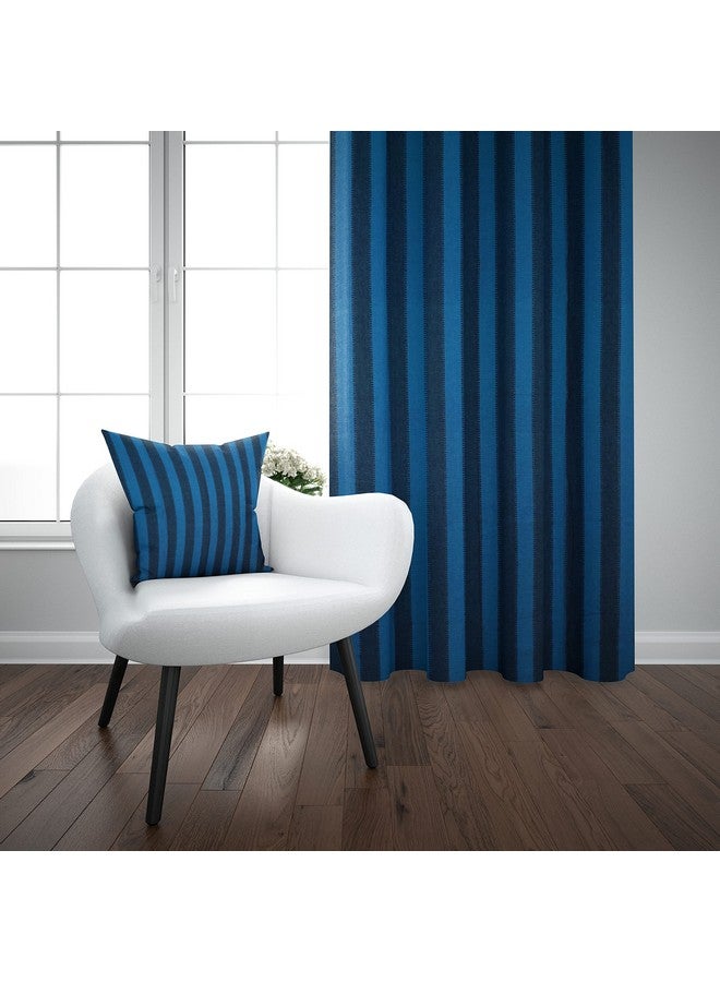 NISSI Cotton Window Curtains || Pack of 2|| (Navy Blue), Blackout - Image 3