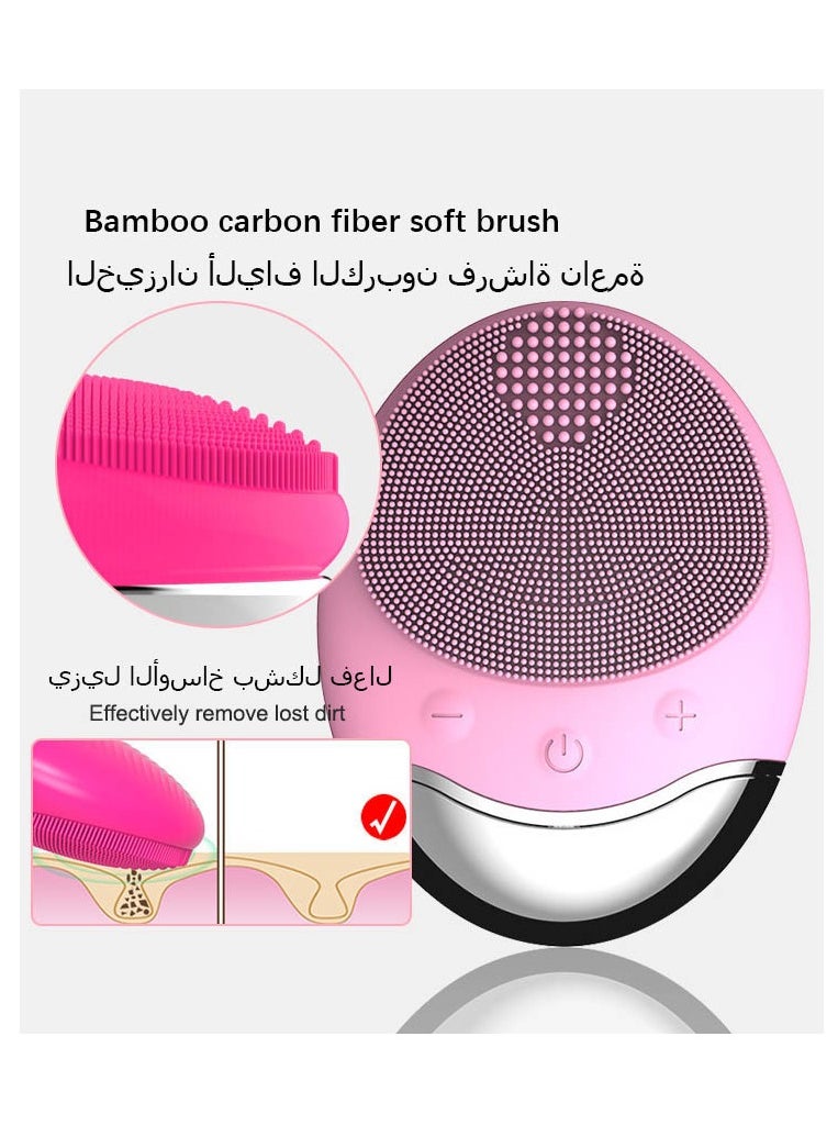 Electric Facial Cleansing Brush Face Massager
