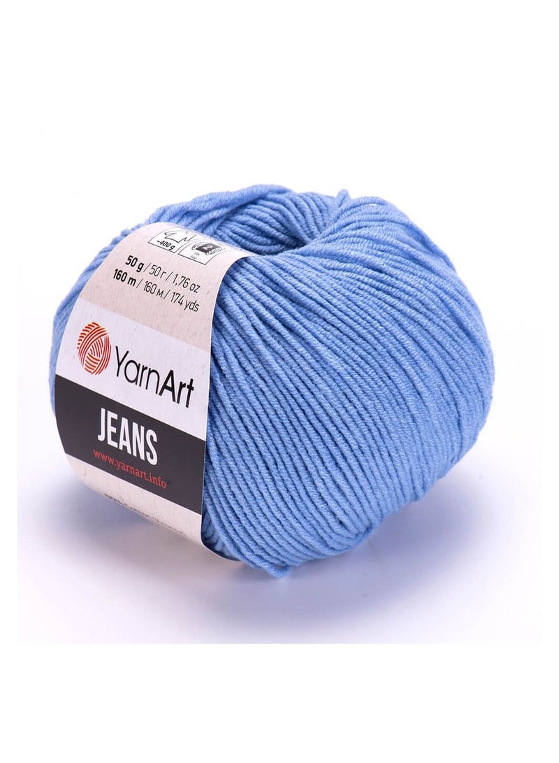 YarnArt Set Of 5 Pcs High Quality Jeans Yarn For Knitting - Image 1
