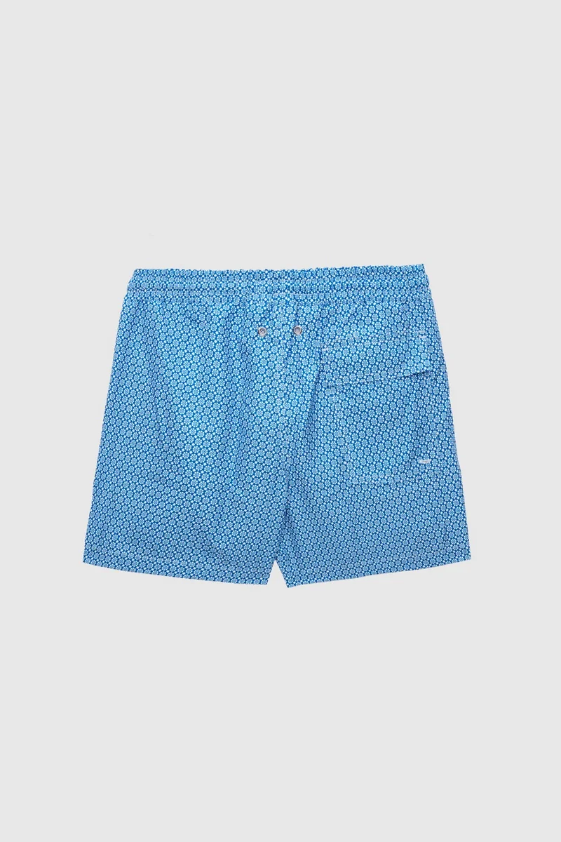 D'S DAMAT Regular Fit Blue Printed Shorts Swimsuit 2HC62AP356130