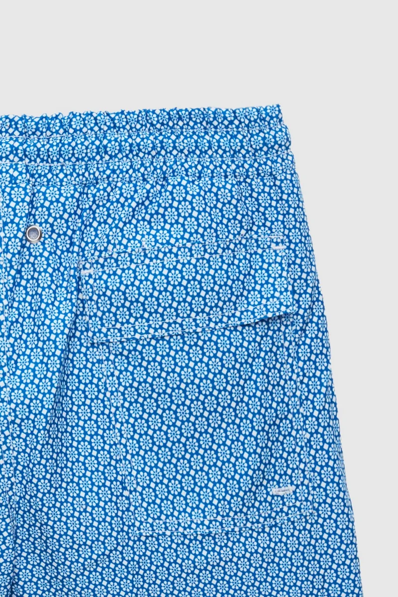 D'S DAMAT Regular Fit Blue Printed Shorts Swimsuit 2HC62AP356130